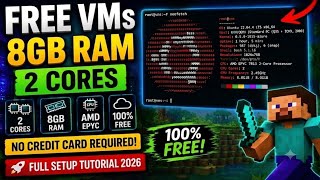 Free Vps Cloud Shell VM Tutorial | FREE VMs (2026)