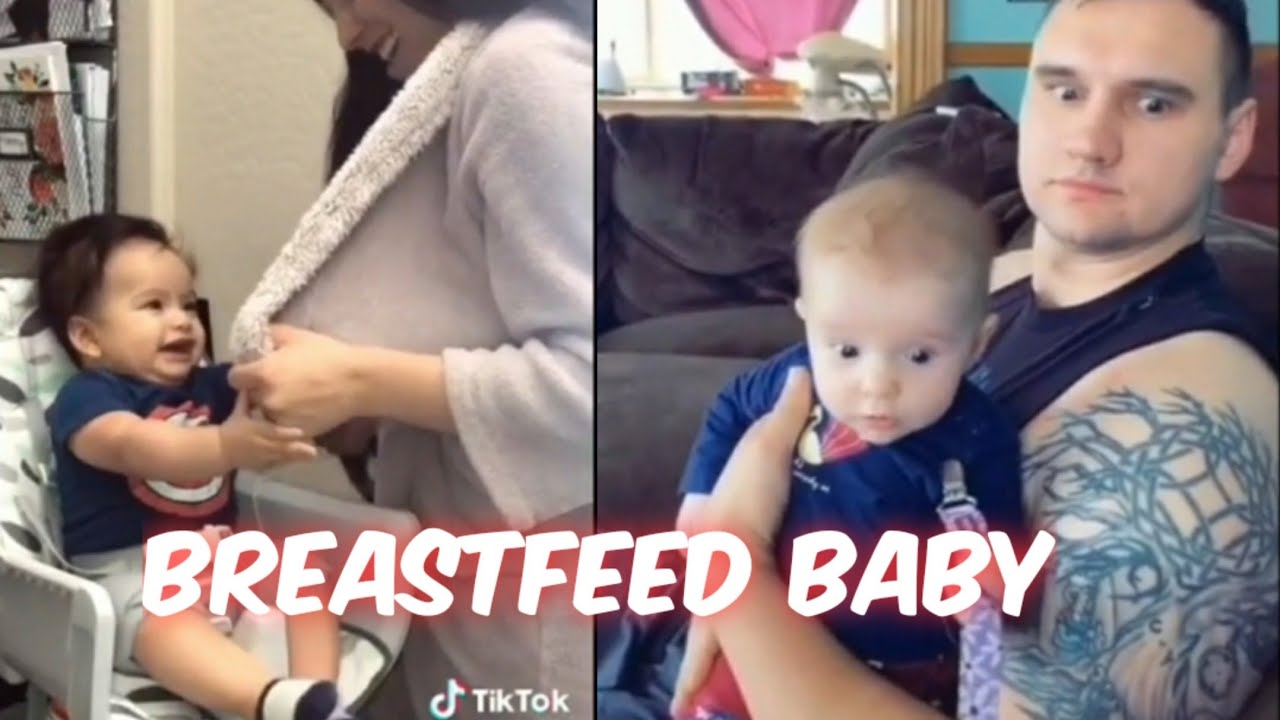 TIKTOK SHOW YOUR BREASTFED BABY CHALLENGE COMPILATION YouTube