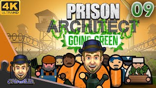 CROP EXPORTS AND SOLAR TRAINING - Prison Architect Going Green Gameplay - 09 - Let's Play