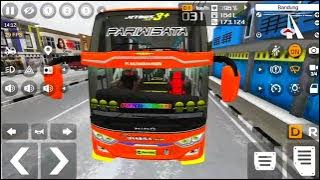 MOD Bus Simulator Indonesia Terbaru 2025! Bus Ceper Oleng Full Basuri V3 🔥 Tujuan Parawisata Bandung