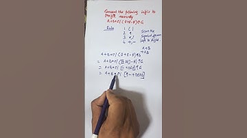 Infix naar prefix conversie in datastructuur zonder stack #dsa #shorts #onderwijs