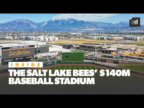 Inside the SALT LAKE BEES’ $140,000,000 BASEBALL Stadium | Royal Key