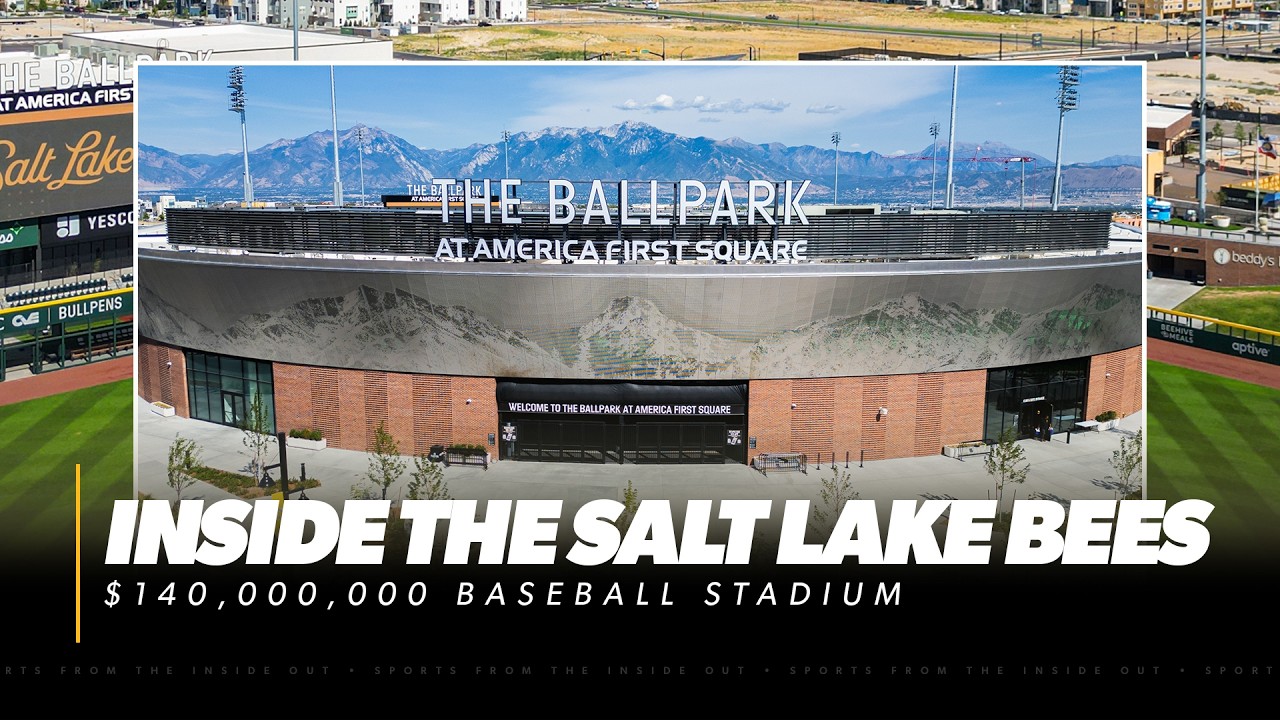Inside the SALT LAKE BEES’ $140,000,000 BASEBALL Stadium | Royal Key