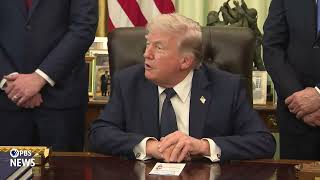 WATCH: Trump defends his claim of 'rigged' Virginia election, linking mail-in ballots to 'cheating'
