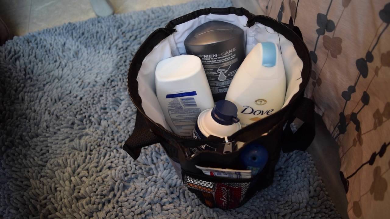 Drip Dry Shower Bag YouTube