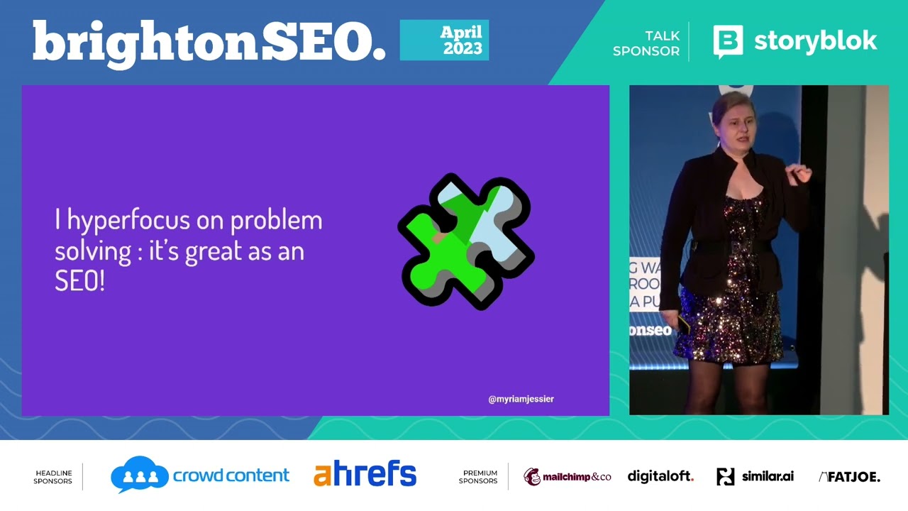 Myriam Jessier - SEO + ADHD = 🫶