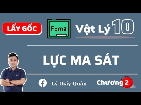 Video Lực Ma Sát _ Vật Lý 10 II Lý Thầy Quân - YouTube