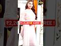 Jacqueline Fernandez 😳 ₹2,26,000 Saree Look🔥#pricetag #shorts
