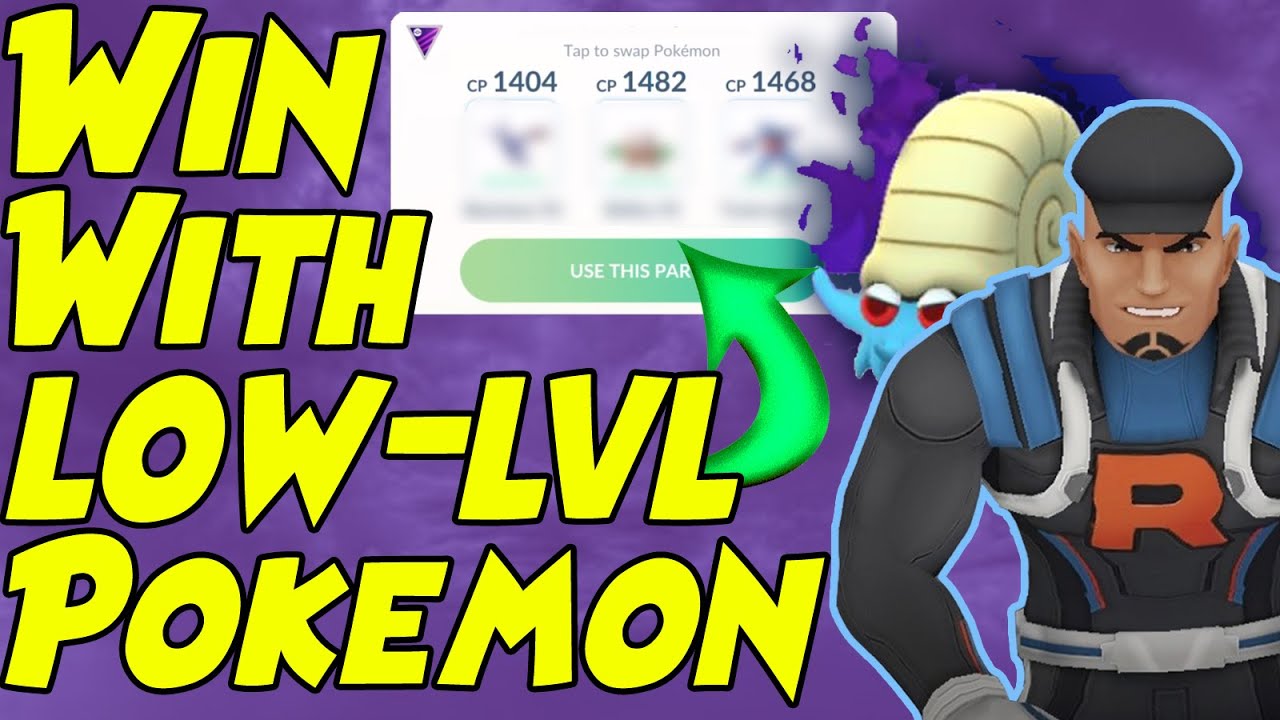 How to Beat CLIFF New Team With LowLevels in Pokemon GO YouTube
