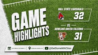 Ball State Highlights vs. Bowling Green | 10.17.26