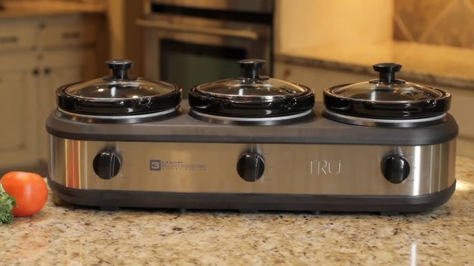 Bella - 3 x 1.5-Quart Triple Slow Cooker Demo - from Best Buy 