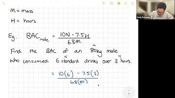 Blood Alcohol Concentration