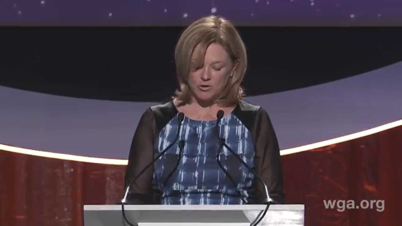 Melissa Carter wins the 2015 WGA Long Form Original Award for