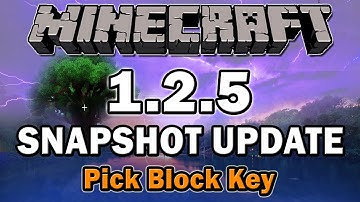 Minecraft 1.2.5 Update Snapshot - 