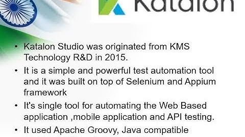 Top 3 Open Source Automation Tools/Framework in 2018 !! (Number 2 - Katalon Studio)