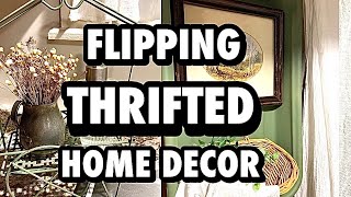 DIY THRIFT FLIP HOME DECOR * EASY HOME DECOR IDEAS *