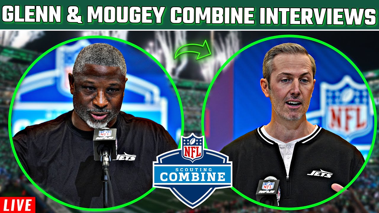 🚨 Aaron Glenn & Darren Mougey Combine Press Conference LIVE Reaction