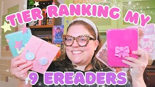 Celebrity Tier Ranking My 9 EReaders! ✨️💫📱 Net Worth