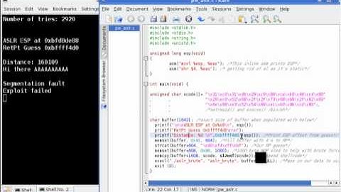 Hacking ASLR with Brute Force: Part 2