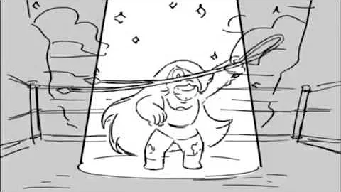 Rebecca sugar sings the extended theme with storyboards (Steven universe)