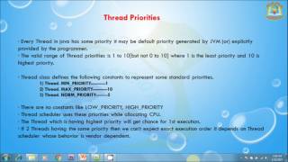 Celebrity Lesson - 4 : Threads - Thread Priorities in Java Programming Profile