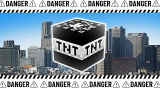 Which OVERPOWERED TNT Can Destroy The City? | Minecraft TNT Mod screenshot 4