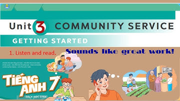 Tiếng Anh 7 Global Success l Unit 3 COMMUNITY SERVICE l Sounds like great work!