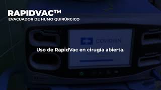 Rapidvac Evacuador De Humo En Cirugía Abierta