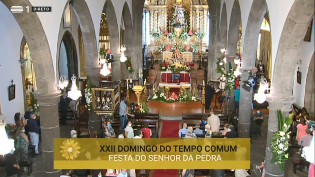 SOLENE PONTIFICAL RTP | Festa do Senhor Bom Jesus da Pedra, Vila Franca do Campo | 30/08/2020