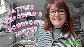 Made The Perfect Autumn Downtown Jacket | Knitting Season Starts | #fridaysews Vlog #56
