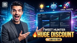 Tweet Hunter Promo Code - Get Exclusive maximum huge Discount Limited time Deal
