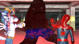 EVIL PATRICK STAR IS AFTER US... - Gmod Nextbots Funny moments