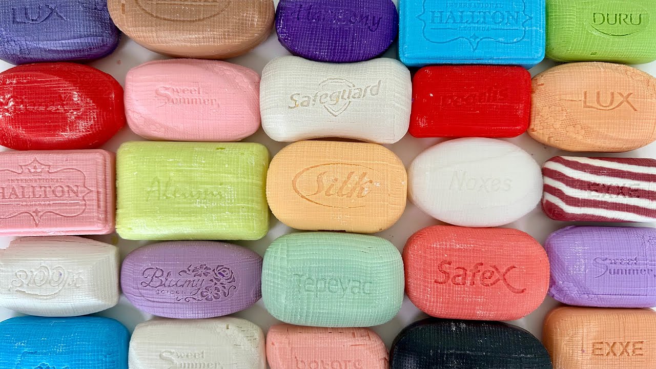 ASMR Cutting Soap Cubes #42 立方体石鹸のカット | ASMR Soap.