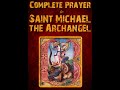 Saint Michael The Archangel Exorcism Latin Prayer Harmonisation Of Being Motivation With Reality