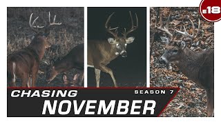 E18: Mature Buck Attacks Young Deer, Racking Up Encounters | Chasing November Season 7