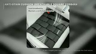Anti-Stain Car Seat Cushion Soft Breathable Square Passenger Seats Pad Comfort Chair Mat for Fiat Pa screenshot 5