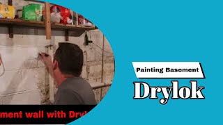Painting Basement wall with DryLok Paint