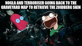 Terroriser And Nogla In Zoidbergs Revival Ooo, Very Scary