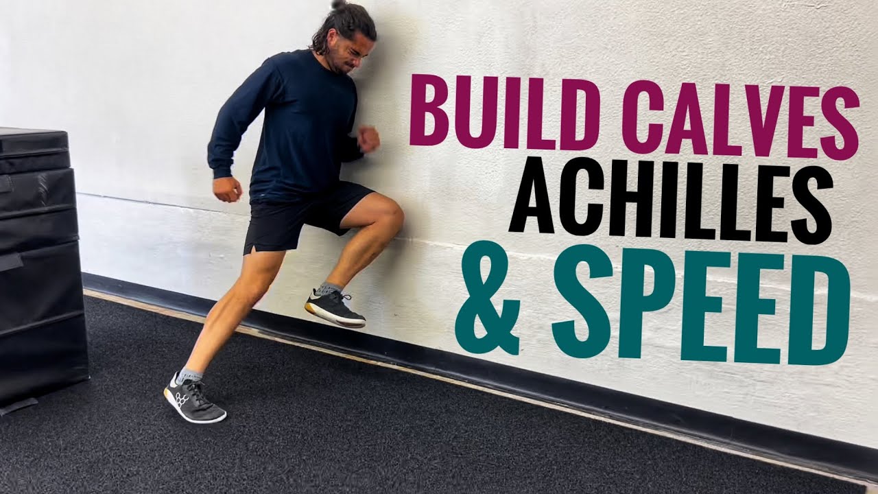 Lateral Wall ISO Push for Achilles and & Ankle strength (demo) - YouTube