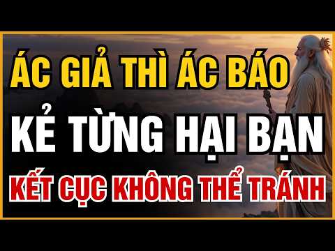 "ÁC GIẢ ÁC BÁO": KẺ DỒN BẠN VÀO BƯỚC ĐƯỜNG CÙNG NĂM XƯA, NAY ĐANG CHỊU SỰ TRỪNG PHẠT CỦA THIÊN ĐẠO