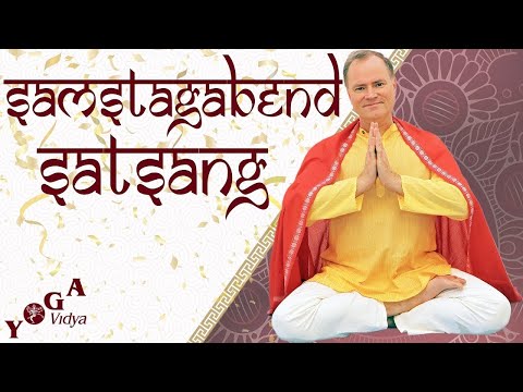 Samstagabendsatsang mit Sukadev - Yoga Vidya Ashram Live, 23.07.2022, 19:00 Uhr