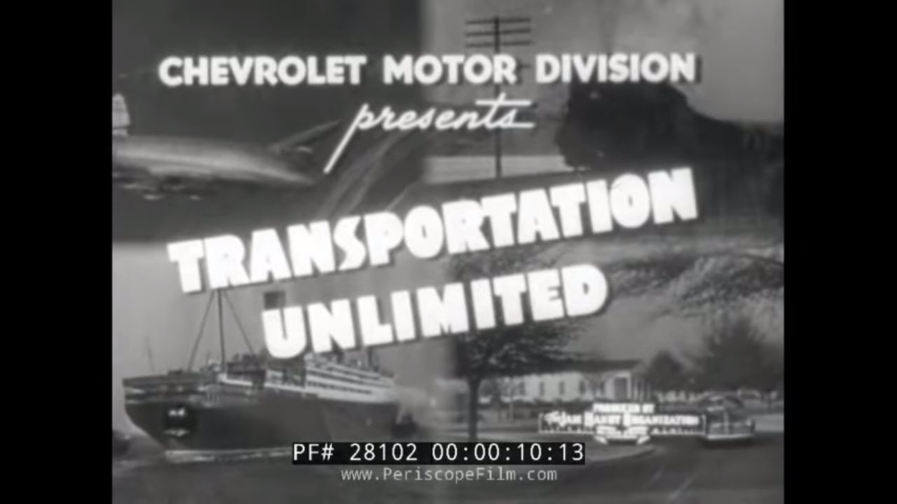 " TRANSPORTATION UNLIMITED " 1949 CHEVROLET TRUCK AND BUS PROMOTIONAL