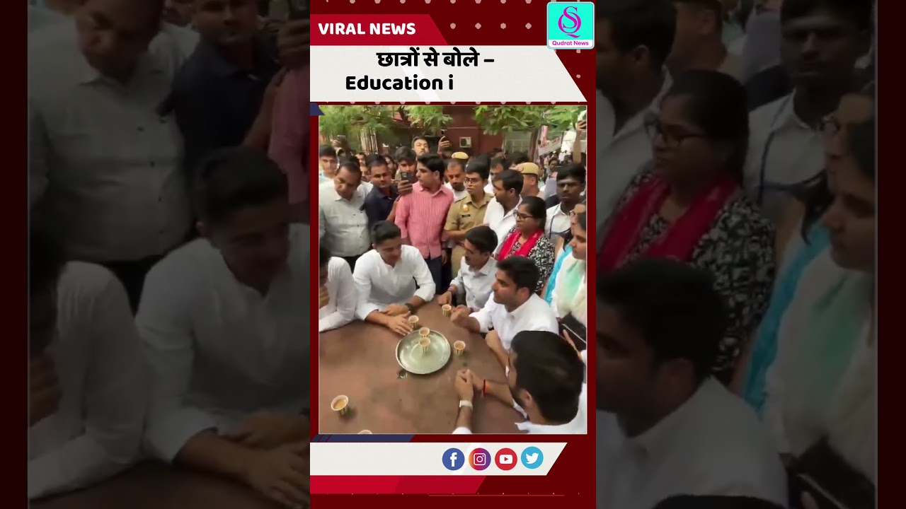 DU Student Elections | Sachin Pilot Campaigns for NSUI | ABVP vs NSUI