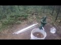 Flushing a shallow well Flushing a shallow well