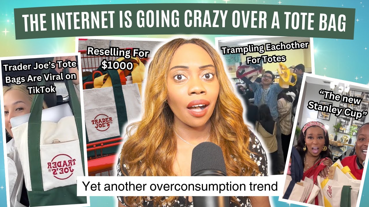 The Trader Joe’s Mini Tote Bag Trend is Peak Overconsumption