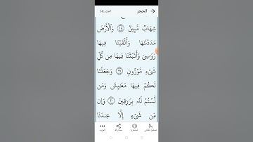 سورة الحجر بالتجويد المبسط الصفحة (٢٦٣)