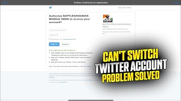 HOW TO LOGOUT TWITTER ACCOUNT IOS IN PUBG/BGMI🤔 CAN