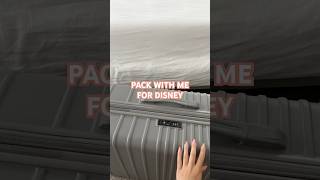 Pack with me for Disney! #packwithme #asmr #disneytrip #packing #travel #disneyoutfit