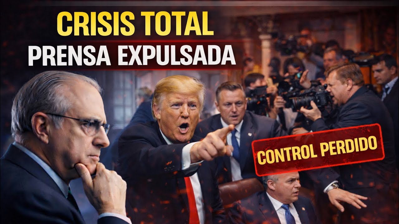 Trump entra en crisis y ordena sacar a la prensa de una reunión del gabinete | Richard Wolff