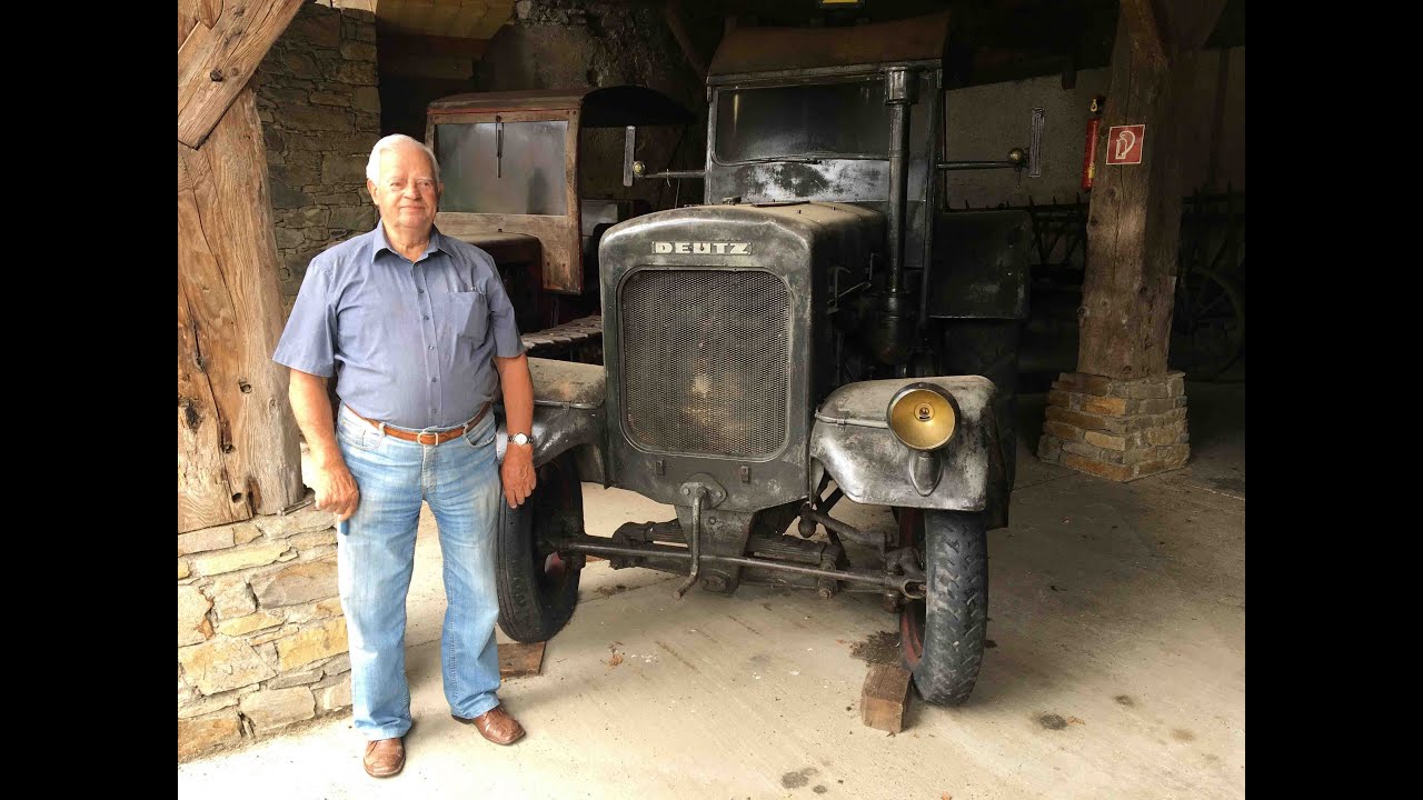 Deutz Traktor F3 starten - Nach ersten Problemen Start nach 60 Jahren Dornröschenschlaf